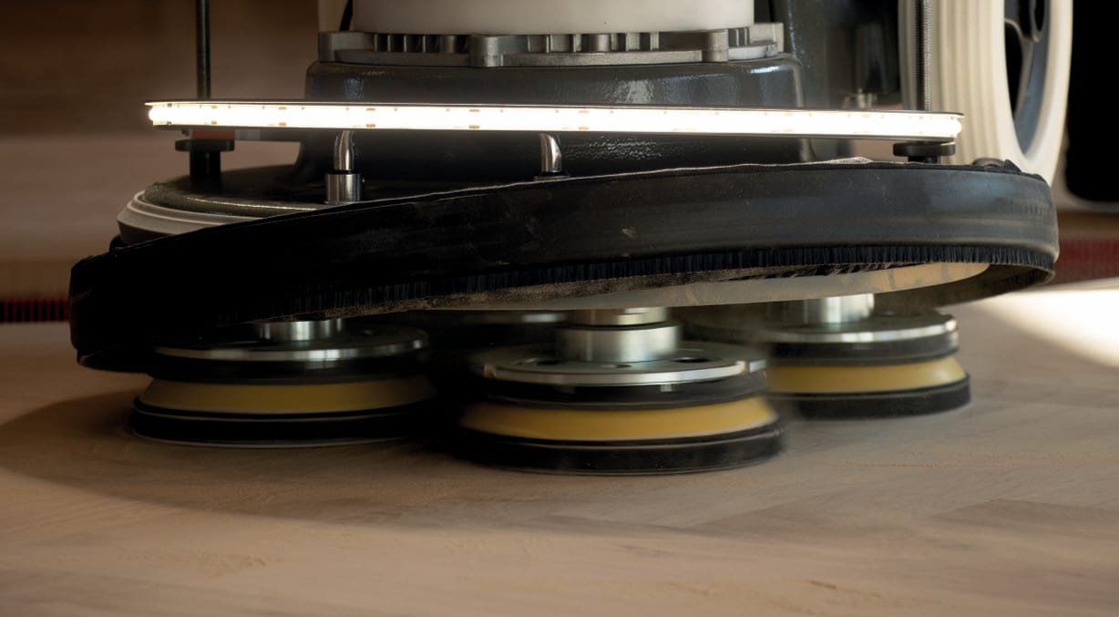 4Х планетарен контра-ротиращ комплект за FC Floorsander 4X
