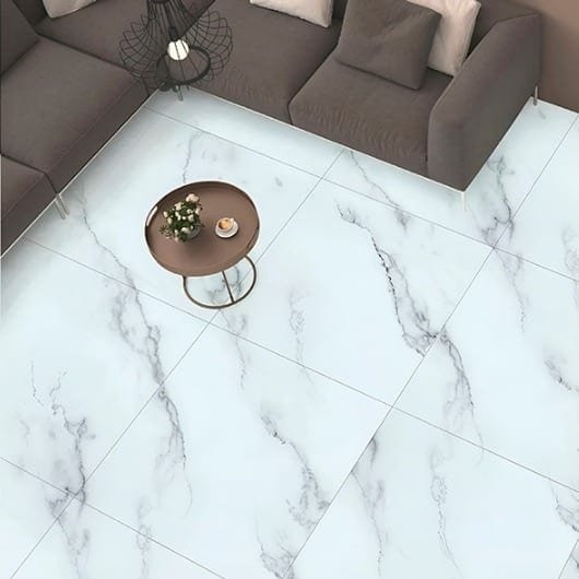 Комплект самозалепващи плочки Instalay 30x30 см 5 броя / бели